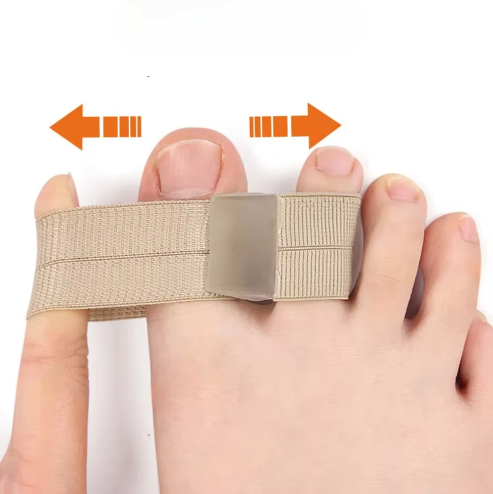 4x Séparateurs d'orteils Spécial Hallux Valgus