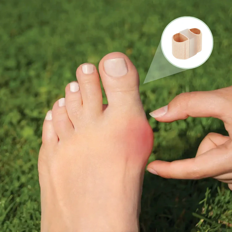 4x Séparateurs d'orteils Spécial Hallux Valgus