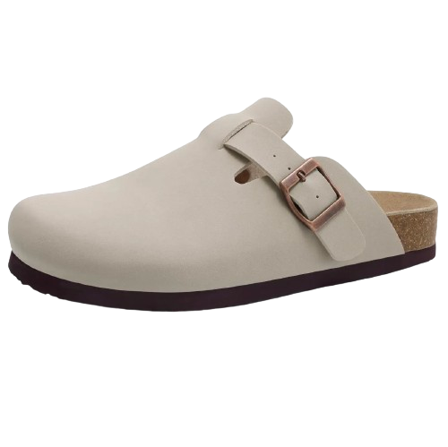 Comwarm - Mules sabots en daim - Modèle mixte