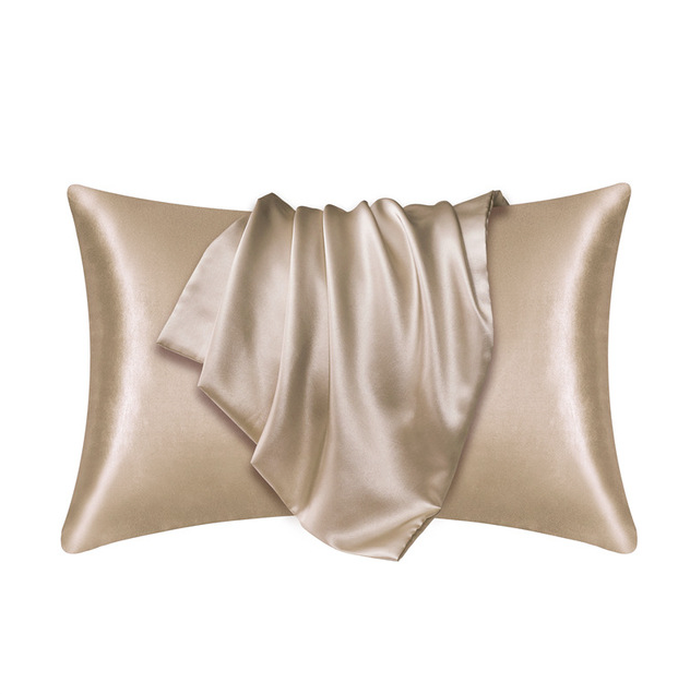 Lot de 2 Taies d'oreiller 100% soie