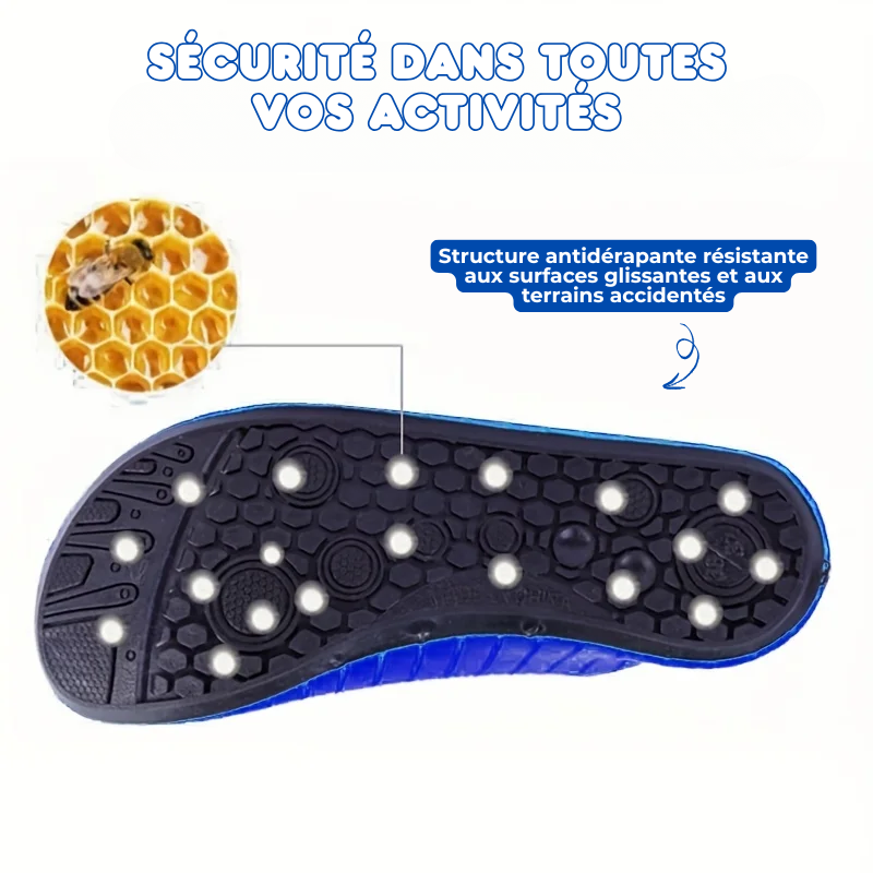 Chaussons Aquatiques Étanches à Séchage Rapide & Antidérapants
