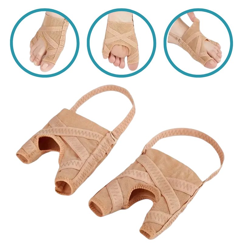 Correcteur d’Oignons Réglable en Tissu Respirant