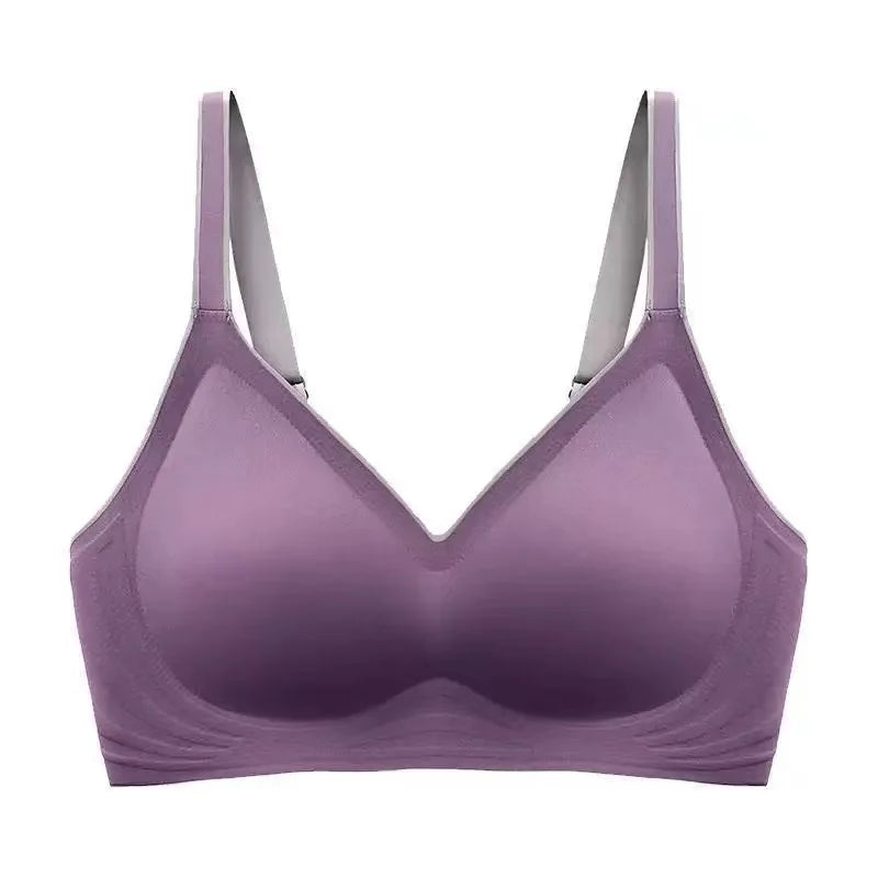 Soutien-gorge Confort+ en Soie Glacée - Sans armatures & Sans coutures