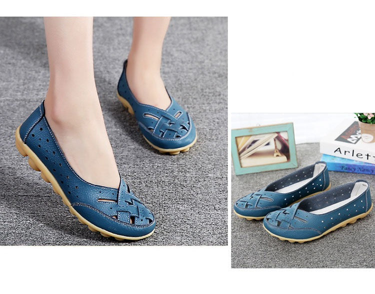 Ballerines en cuir confortables mi-saison - Collection 2023