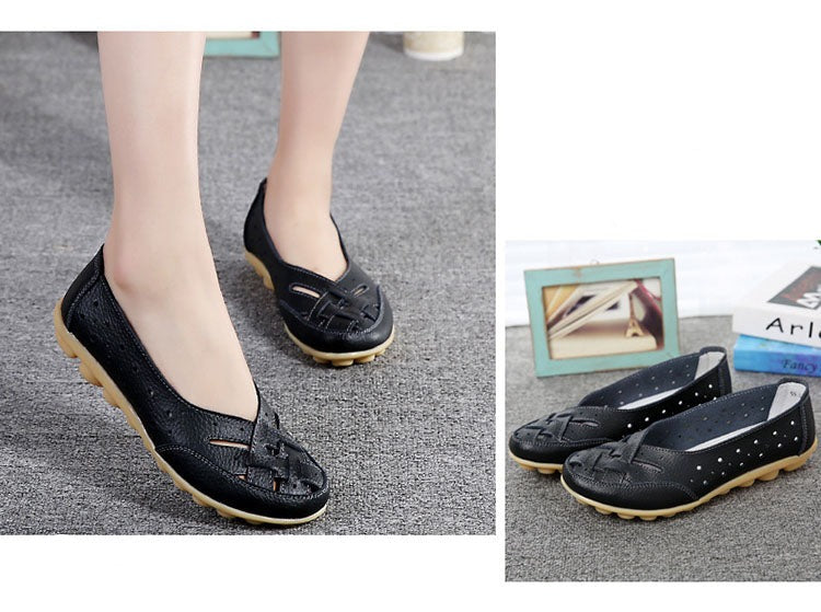 Ballerines en cuir confortables mi-saison - Collection 2023