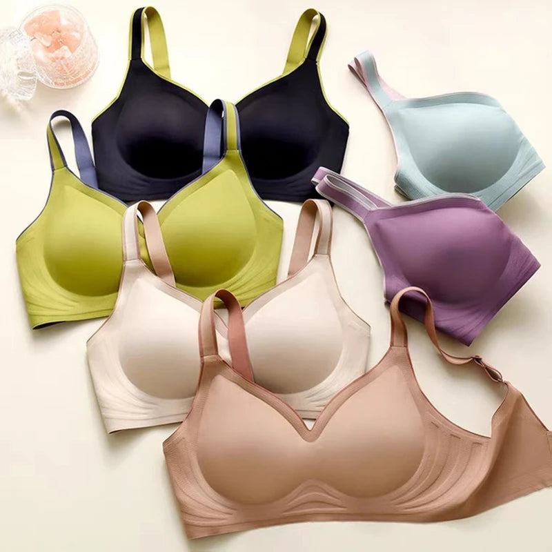 Soutien-gorge Confort+ en Soie Glacée - Sans armatures & Sans coutures