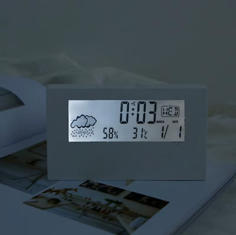 Horloge Électronique Météo - Design et Précision