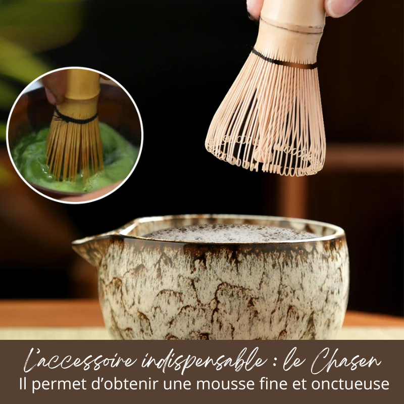 Kit Complet pour Matcha Japonais - 6PCS