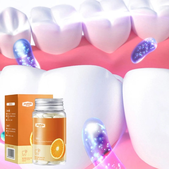 Le Dentifrice à Croquer Haleine Fraîche - 30 Pastilles
