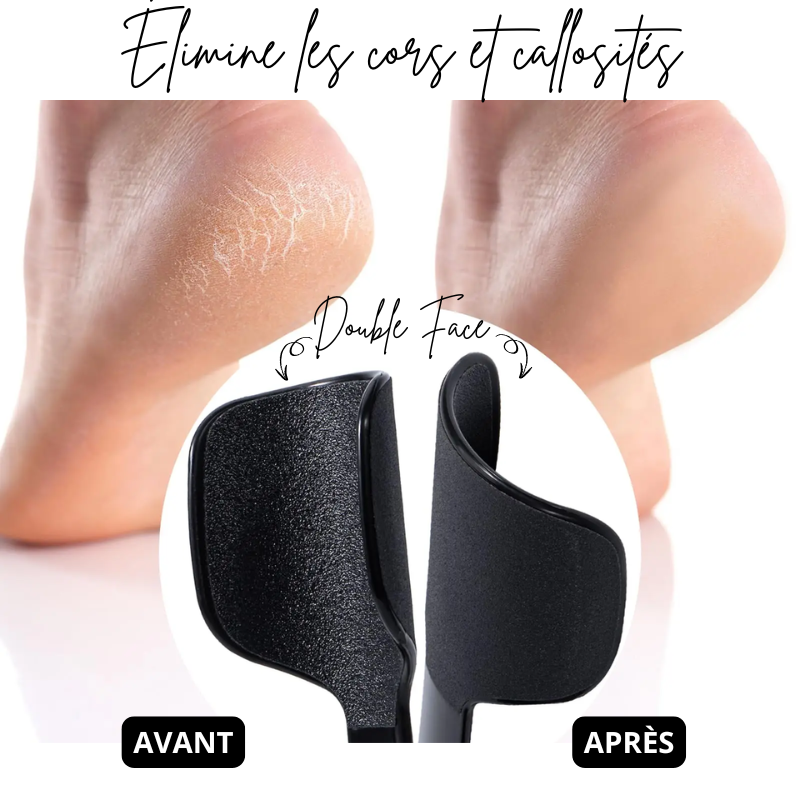 Lime à Pieds Incurvée - Double Face