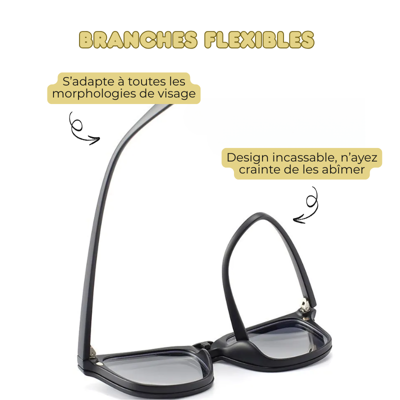 Lunettes 6 en 1 Polarisées à Clip Magnétique