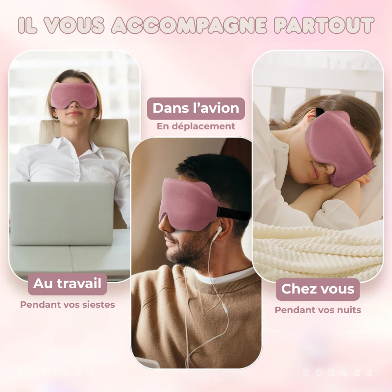 Masque de Sommeil Profond 3D