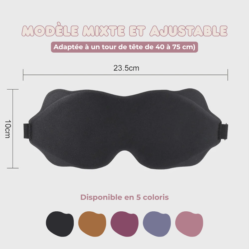 Masque de Sommeil Profond 3D