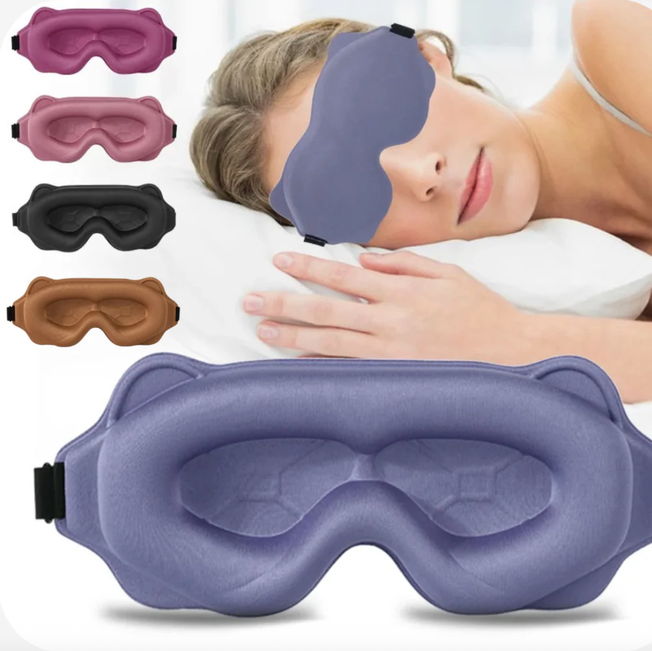Masque de Sommeil Profond 3D