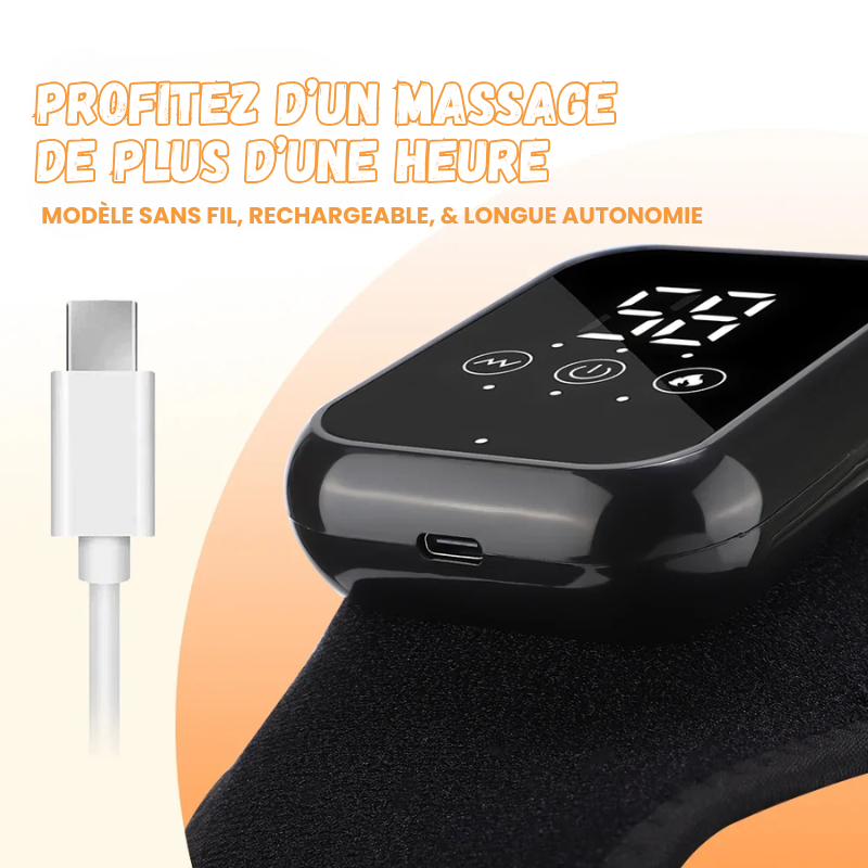 Orthèse Chauffante et Massante Cheville – Rechargeable & Confort