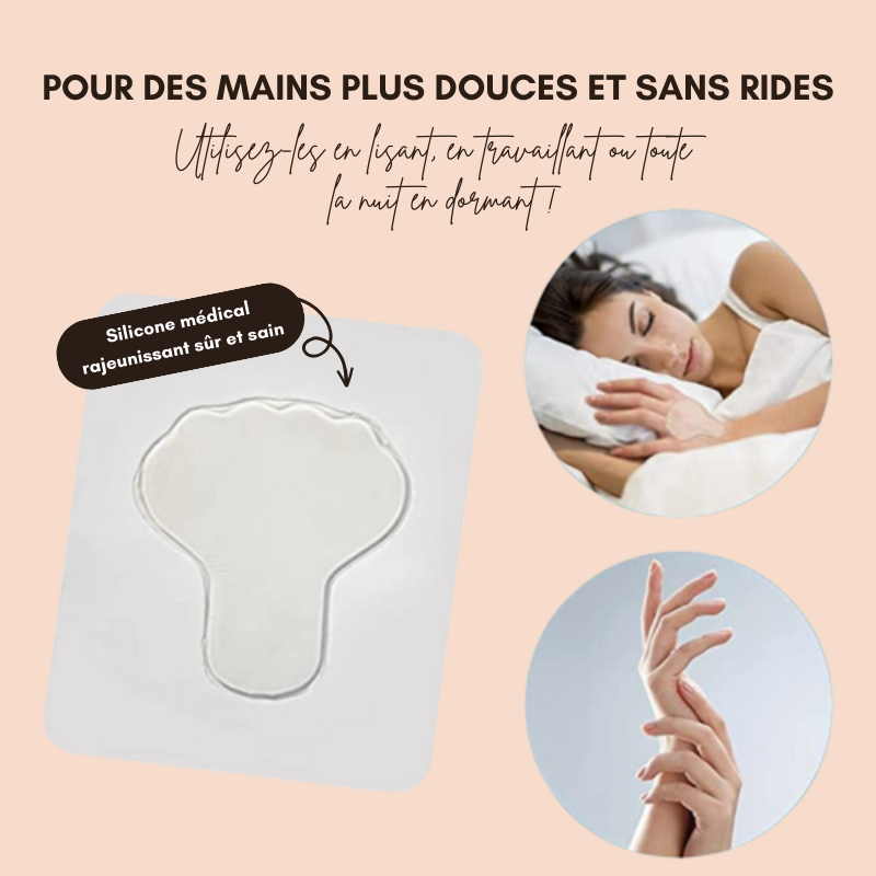 2x Patchs anti-rides réutilisables - Spéciales Mains