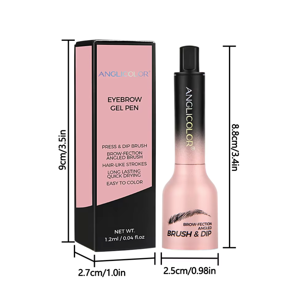 Pinceau poudre à sourcils waterproof - Effet Microblading