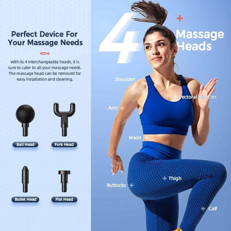Pistolet de Massage pour la relaxation et récupération musculaire