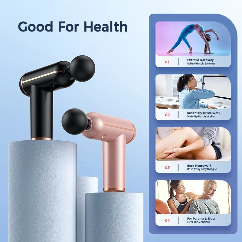 Pistolet de Massage pour la relaxation et récupération musculaire