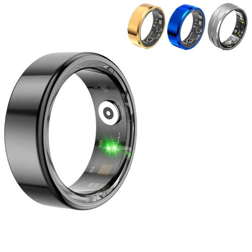 Bague Intelligente Céramique – Suivi Cardiaque, Oxygène & Sommeil - M&K Bague Intelligente Céramique – Suivi Cardiaque, Oxygène & Sommeil - M&K