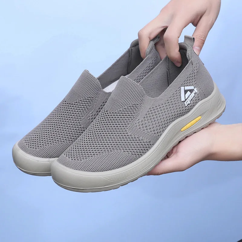 Slip-On Confort Quotidien – Semelle Amorti Flexible - Homme