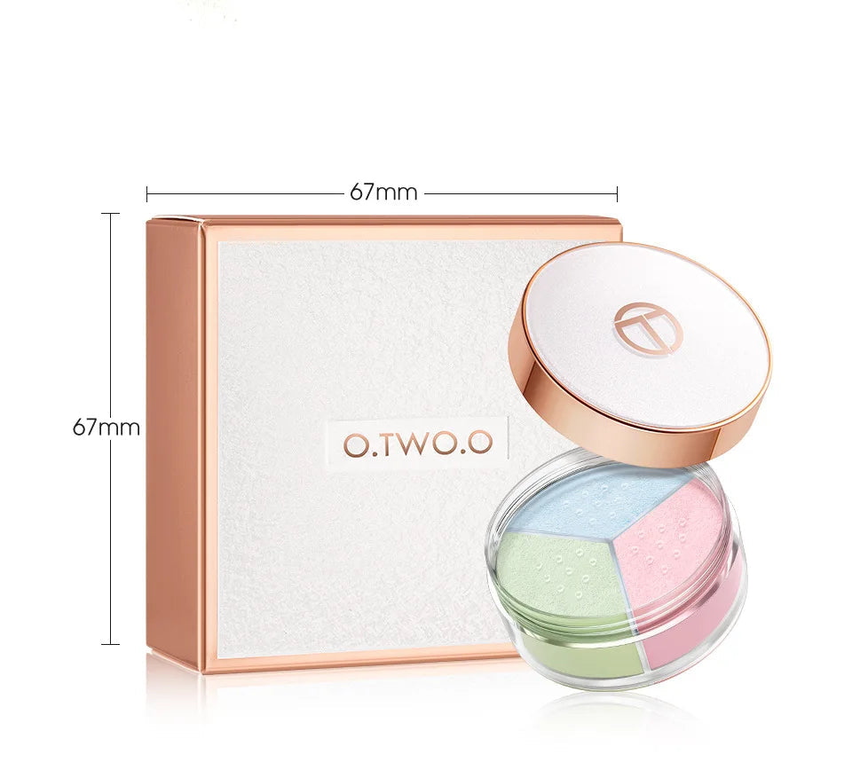 Poudre de Maquillage Correctrice Anti-rougeur