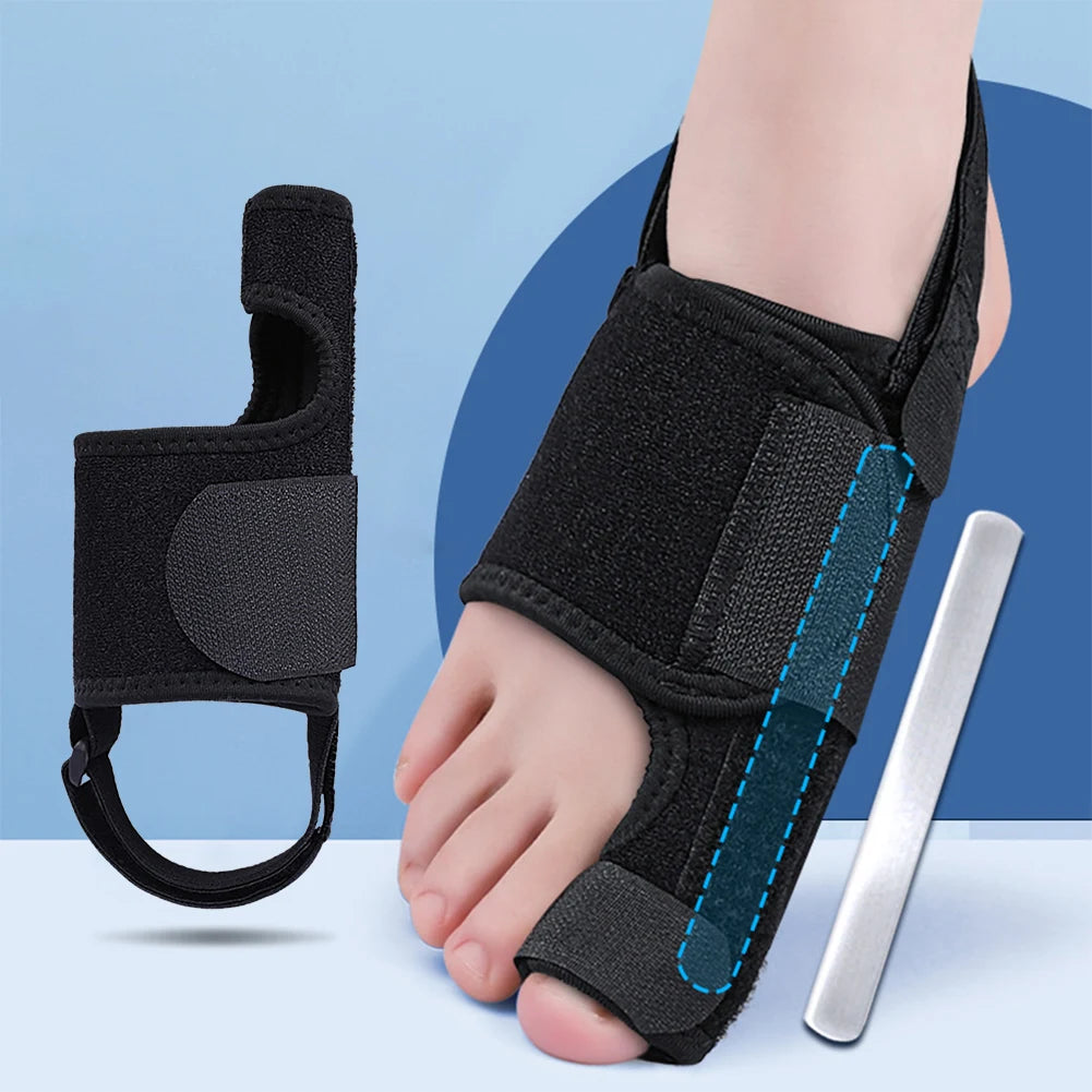 Attelle Hallux Valgus Réglable avec Barre Métallique