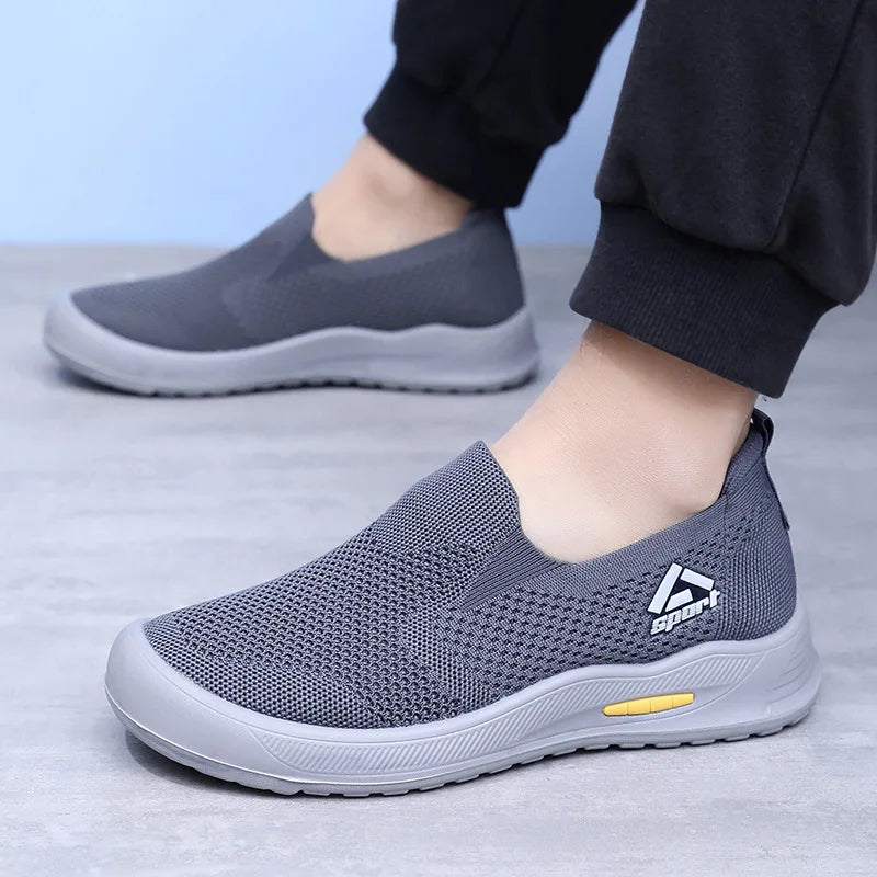 Slip-On Confort Quotidien – Semelle Amorti Flexible - Homme
