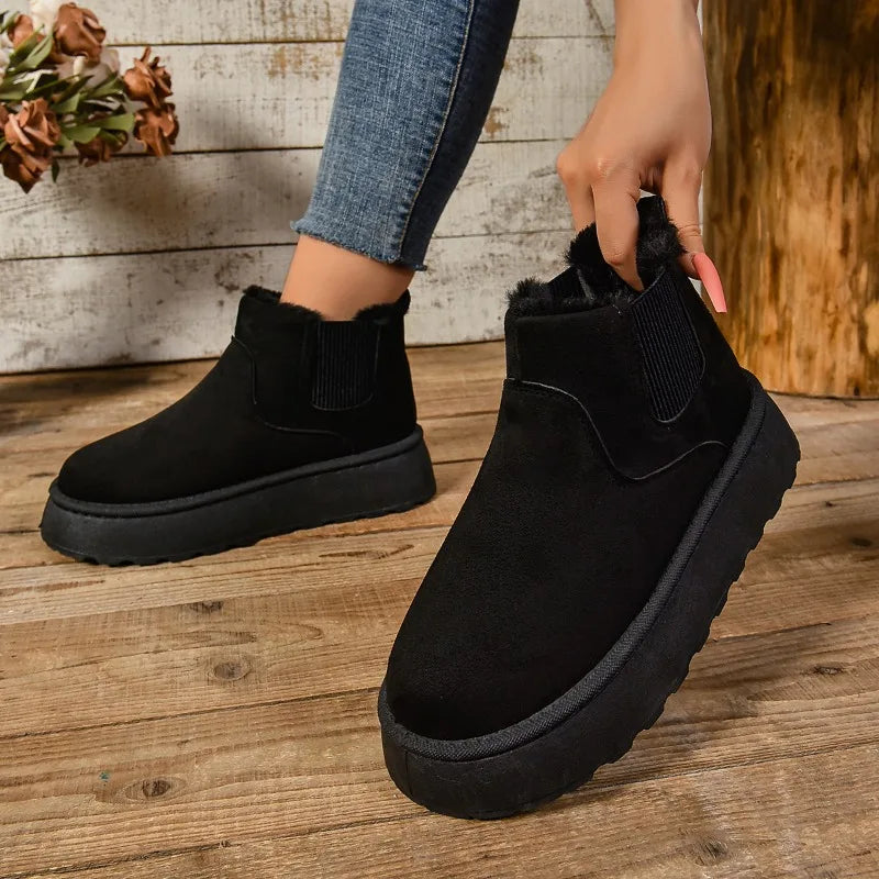 Bottes Femme Confort Hivernal - Style Coréen