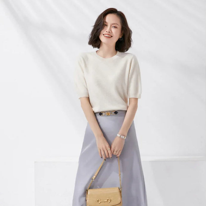 Top Classique Tricoté Femme – Plusieurs Couleurs