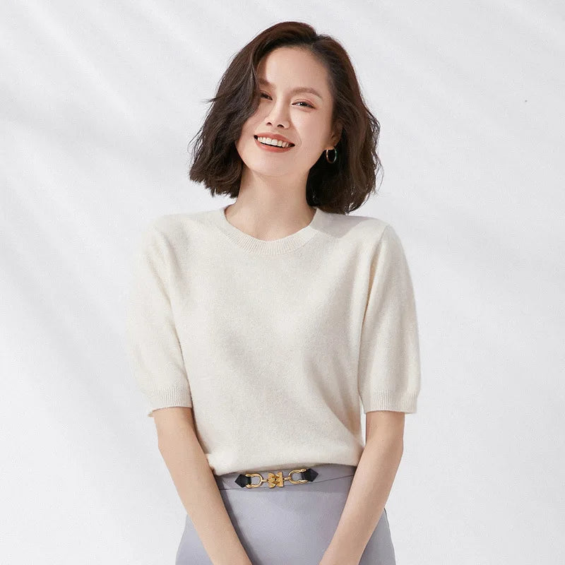 Top Classique Tricoté Femme – Plusieurs Couleurs