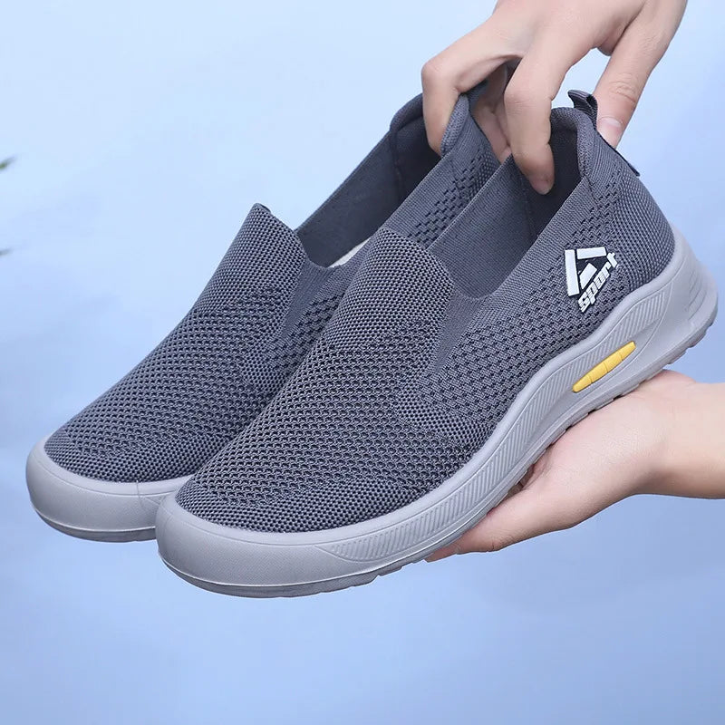 Slip-On Confort Quotidien – Semelle Amorti Flexible - Homme