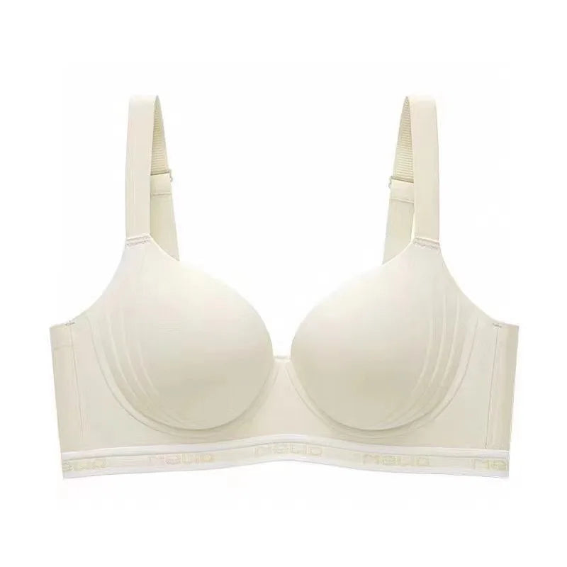 Soutien-gorge en Soie Glacée Sans Couture Effet Push Up