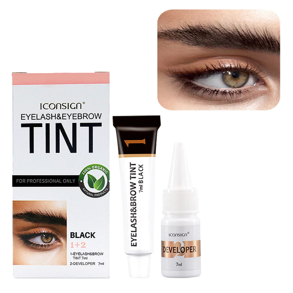 BROW & LASH Color - Kit Teinture Semi-Permanente Sourcils & Cils