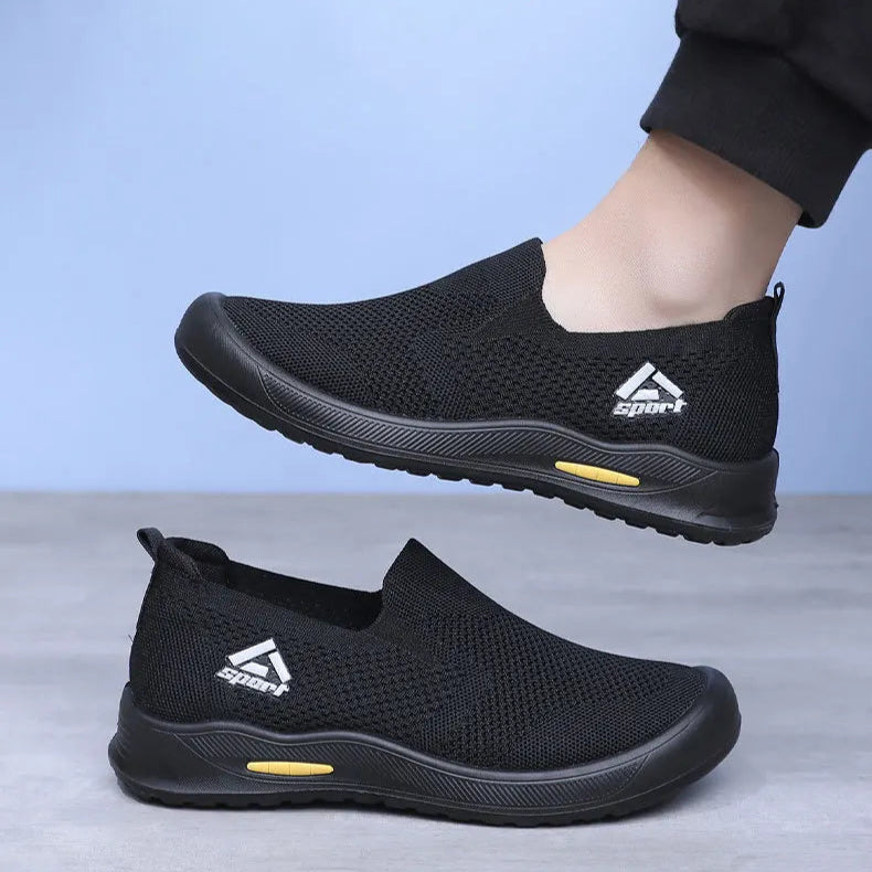 Slip-On Confort Quotidien – Semelle Amorti Flexible - Homme