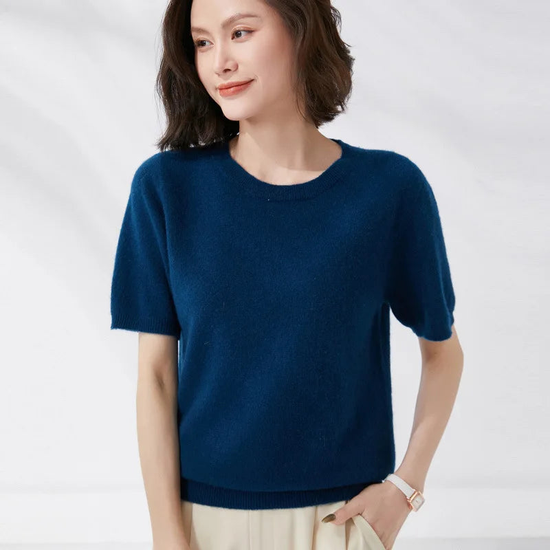 Top Classique Tricoté Femme – Plusieurs Couleurs