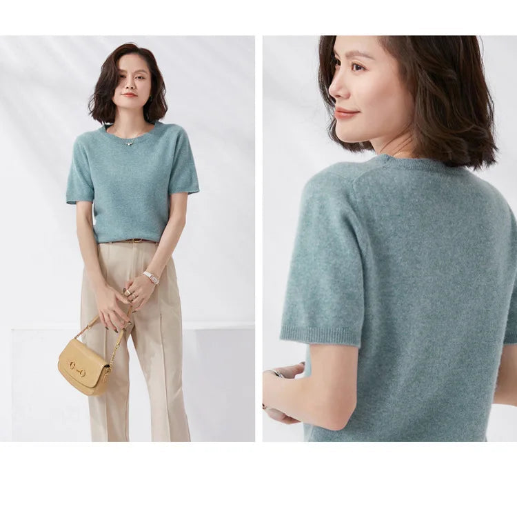 Top Classique Tricoté Femme – Plusieurs Couleurs