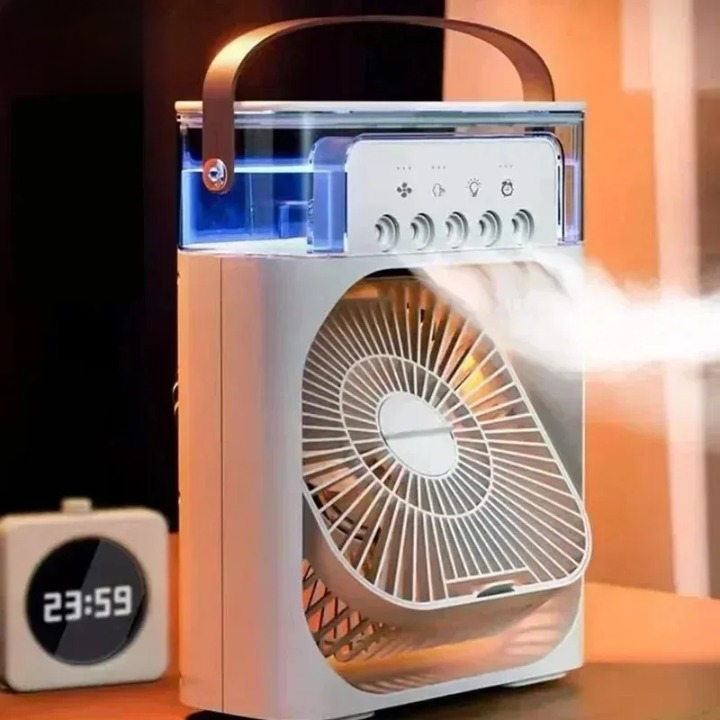 Rafraîchisseur d'air portable 3 en 1 avec brumisateur intégré