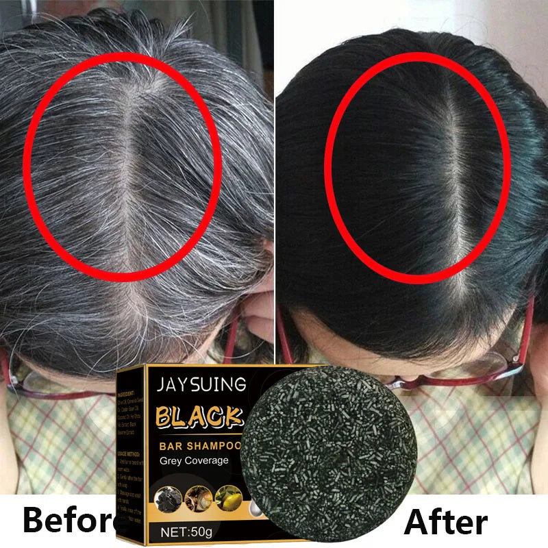 Shampoing Solide Pour Cheveux & Barbe Blancs