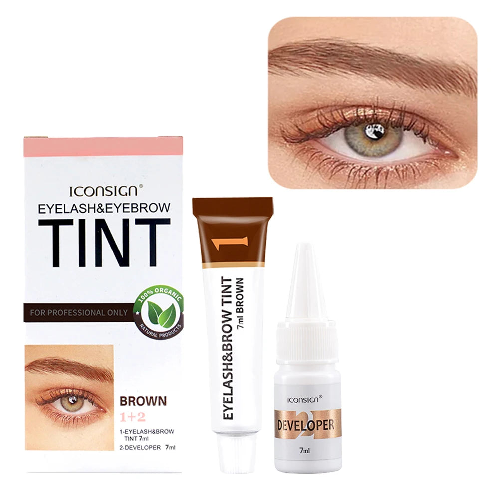 BROW & LASH Color - Kit Teinture Semi-Permanente Sourcils & Cils