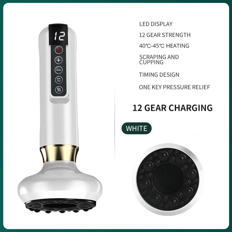 Masseur à Ventouses Chauffant & 12 Intensités