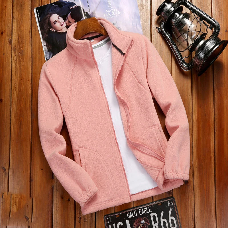 Gilet Polaire Chaud Zip pour Femme