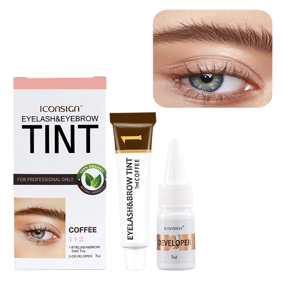 BROW & LASH Color - Kit Teinture Semi-Permanente Sourcils & Cils