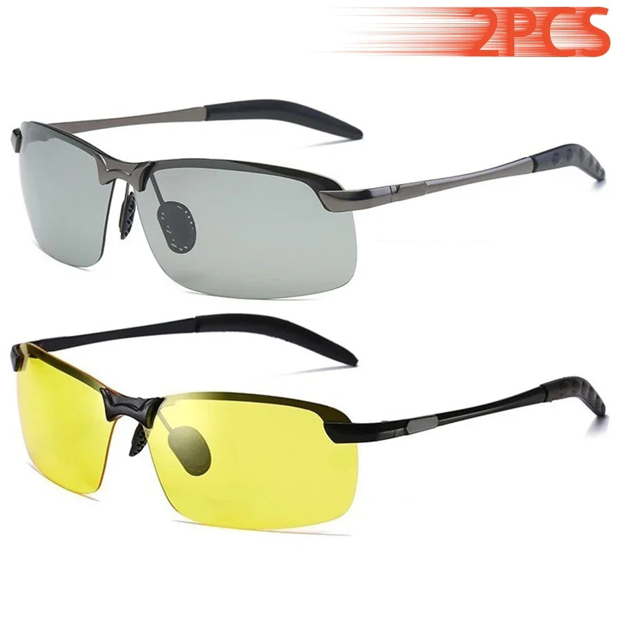 Lot de 2 Paires de Lunettes de Soleil Polarisantes Incassables