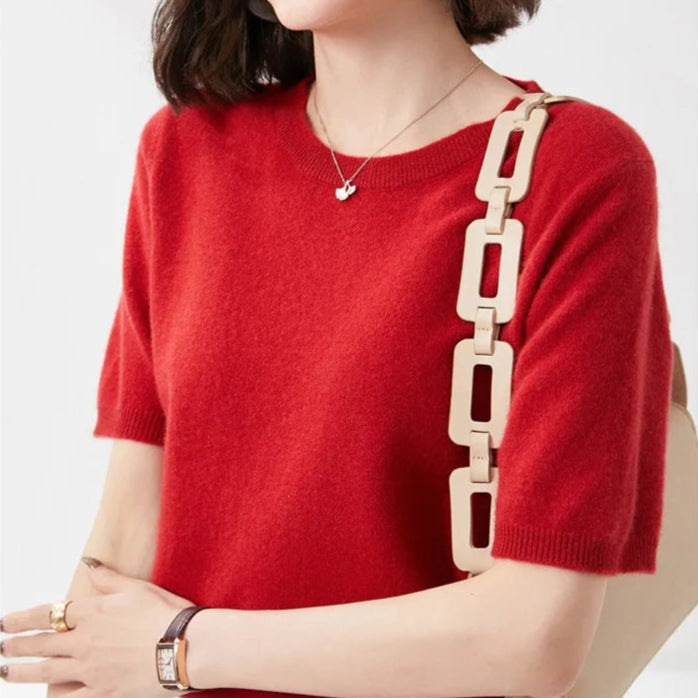 Top Classique Tricoté Femme – Plusieurs Couleurs