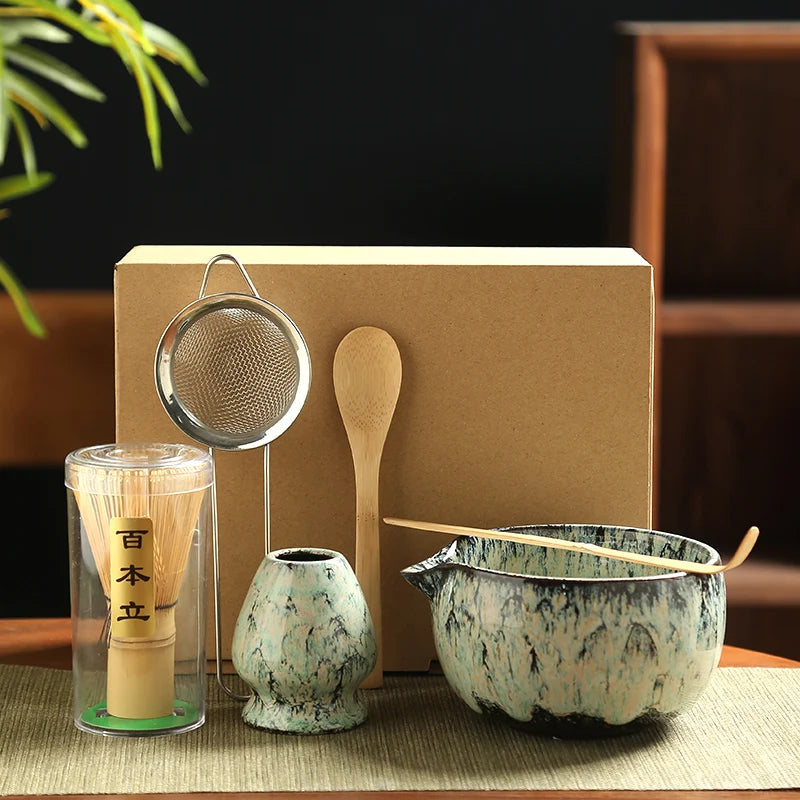 Kit Complet pour Matcha Japonais - 6PCS