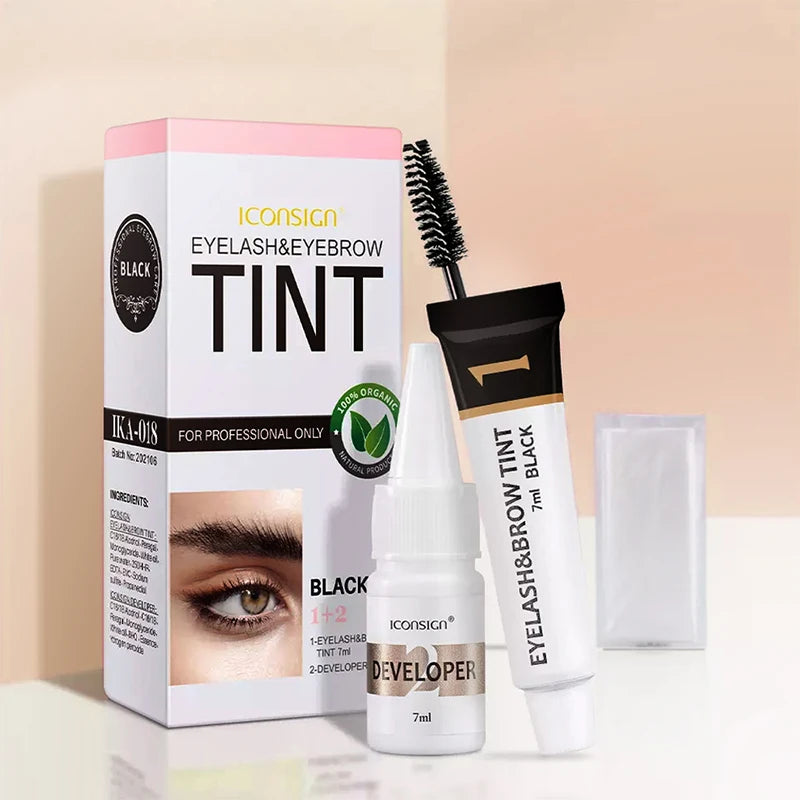 BROW & LASH Color - Kit Teinture Semi-Permanente Sourcils & Cils