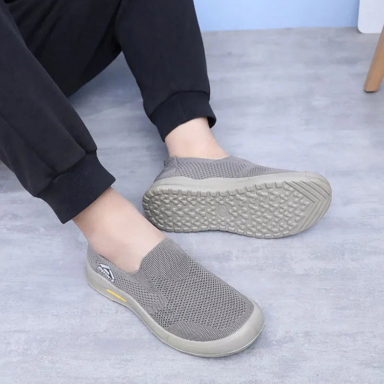 Slip-On Confort Quotidien – Semelle Amorti Flexible - Homme