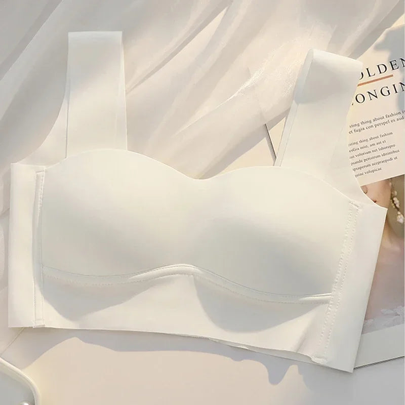 Soutien-gorge Balconnet Sans Couture & Sans Armature en Soie Glacée