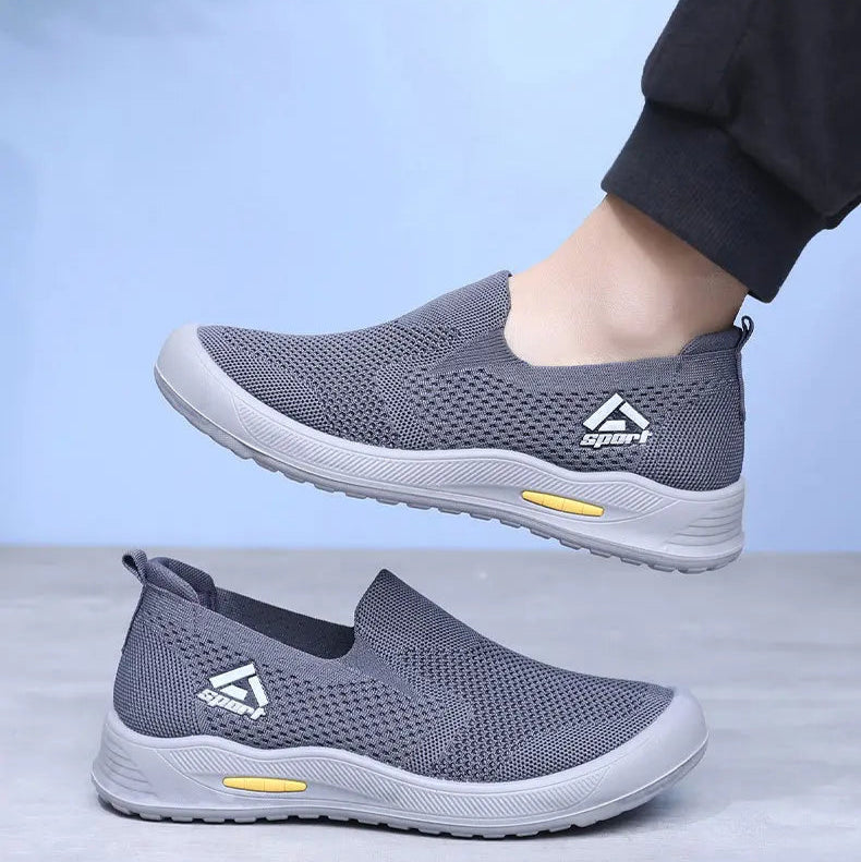 Slip-On Confort Quotidien – Semelle Amorti Flexible - Homme